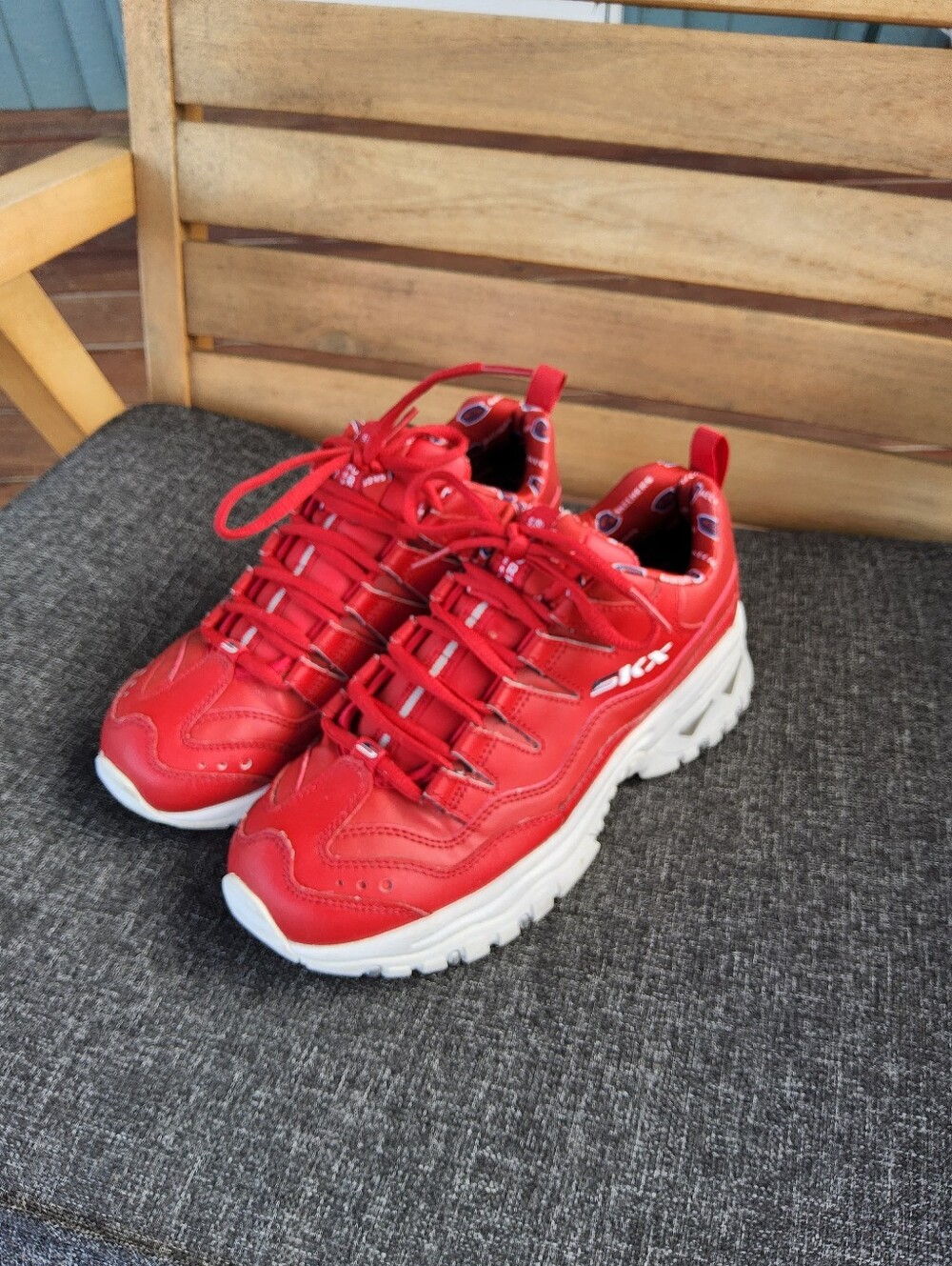 Skechers Red Sport Sneakers